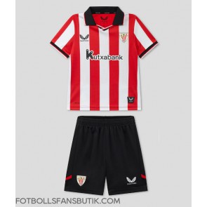 Athletic Bilbao Replika Hemmatröja Barn 2025-26 Kortärmad (+ Korta byxor)
